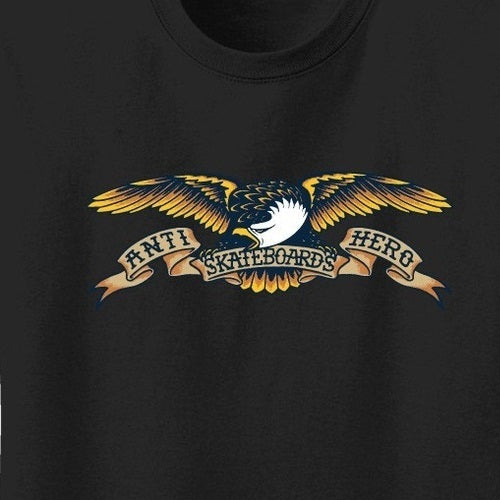 Anti-Hero Youth Eagle Tee Black