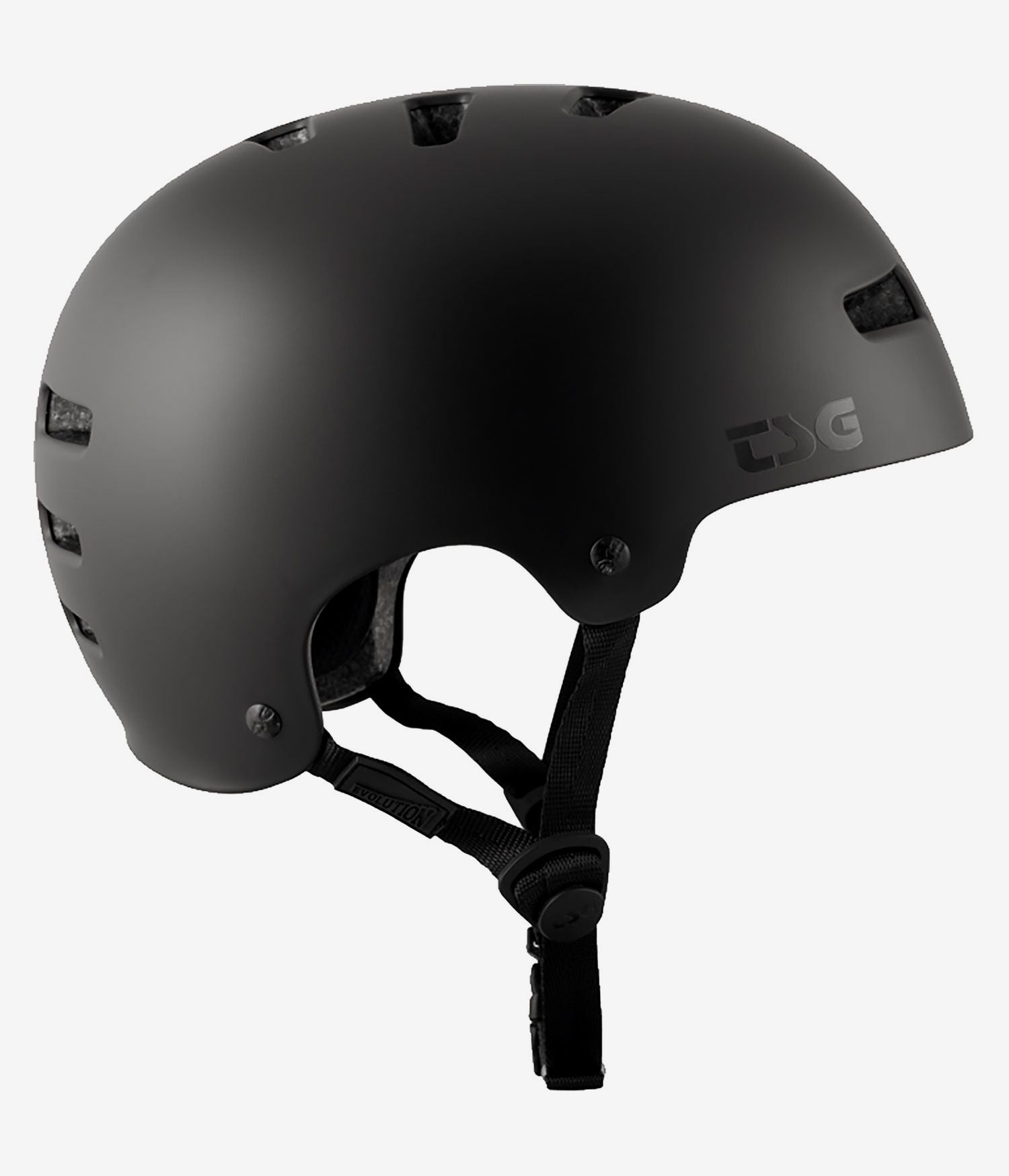 TSG Evolution Helmet Satin Dark Black