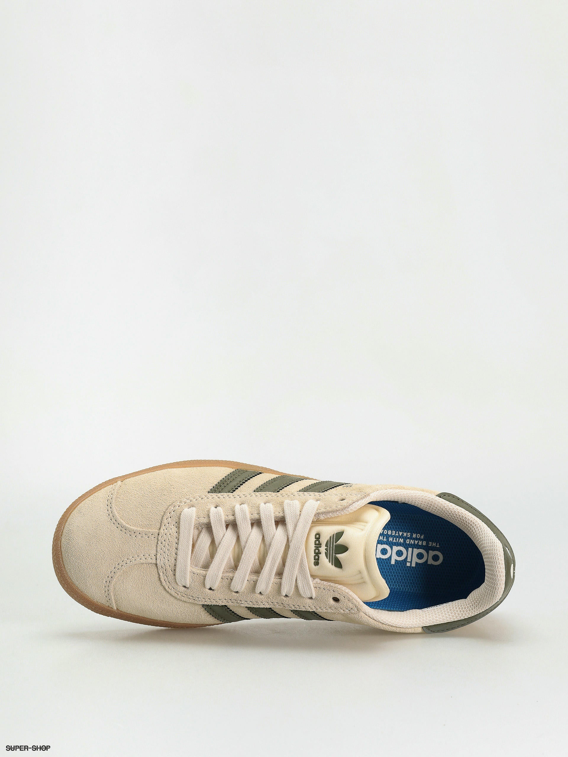 Adidas Gazelle ADV Ecru Tint/Focus Olive/Gum