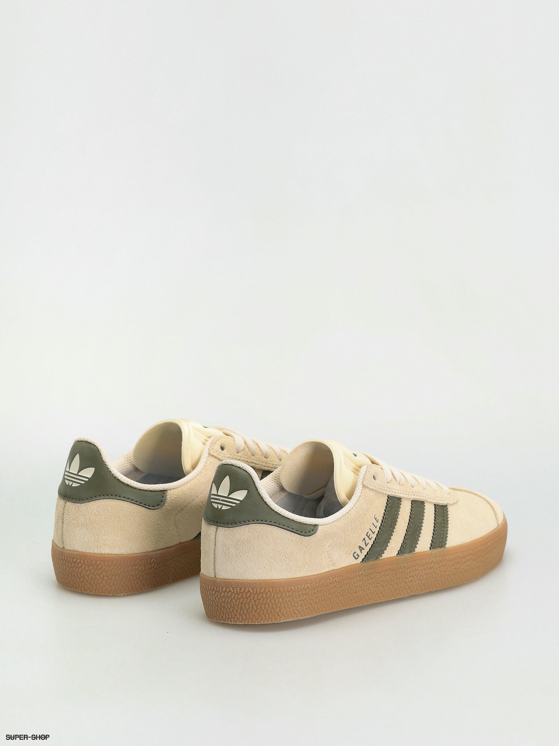 Adidas Gazelle ADV Ecru Tint/Focus Olive/Gum