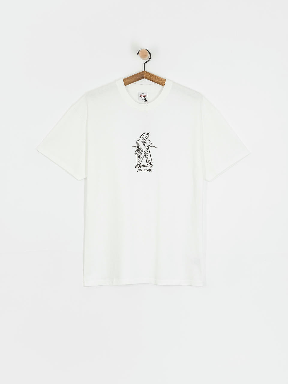 Polar Evol Times Tee White