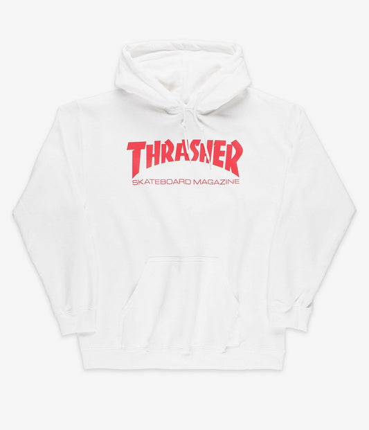 Thrasher Skate Mag Hood White/Red