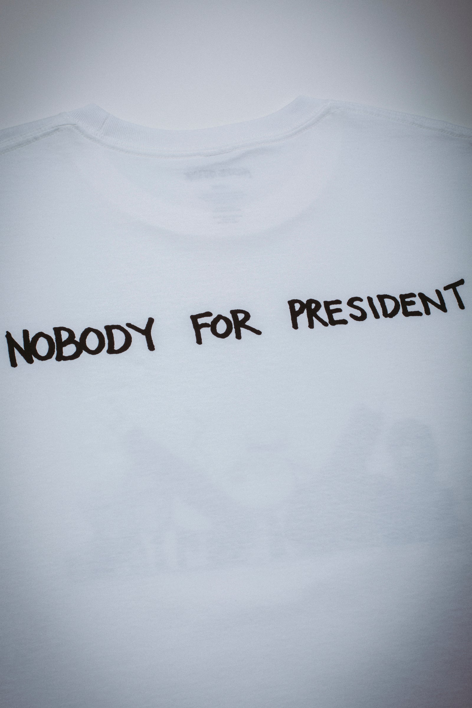 FA Nobody For President Tee White