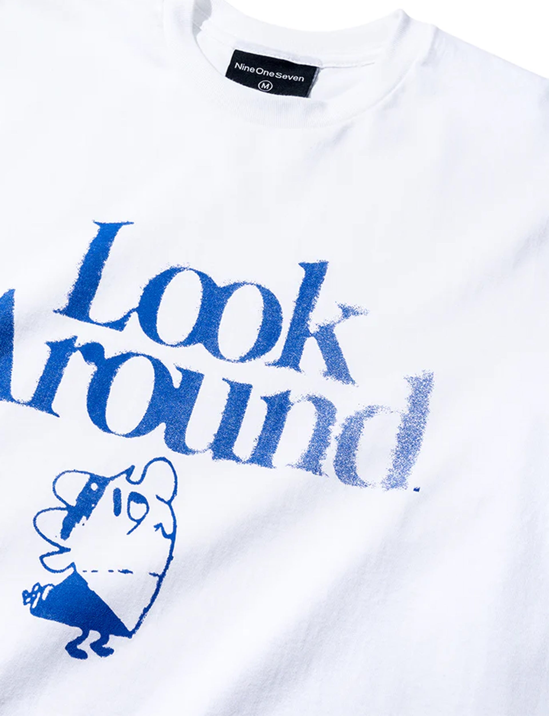 Call Me 917 - Look Around Tee - White