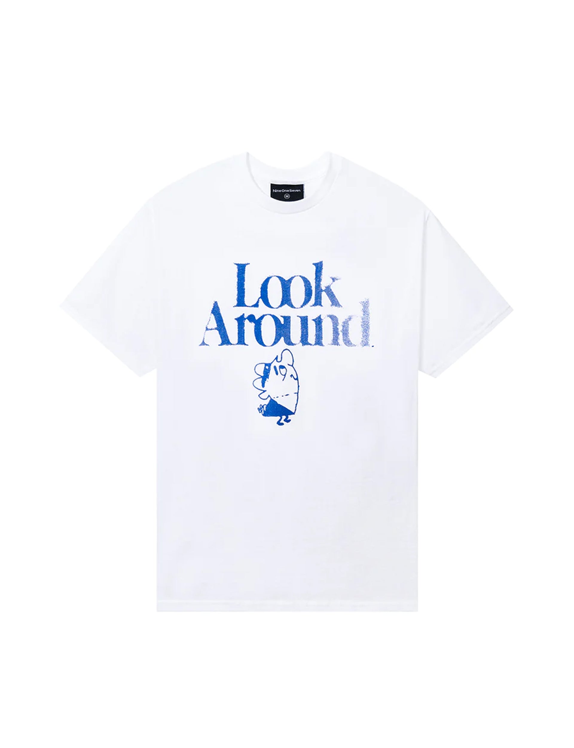 Call Me 917 - Look Around Tee - White