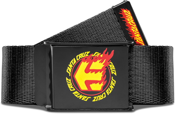 Etnies x Santa Cruz Flame Belt Black