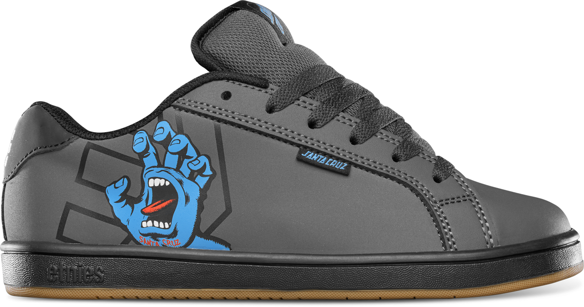 Etnies KIDS Fader x Santa Cruz Scream Dark Grey Black