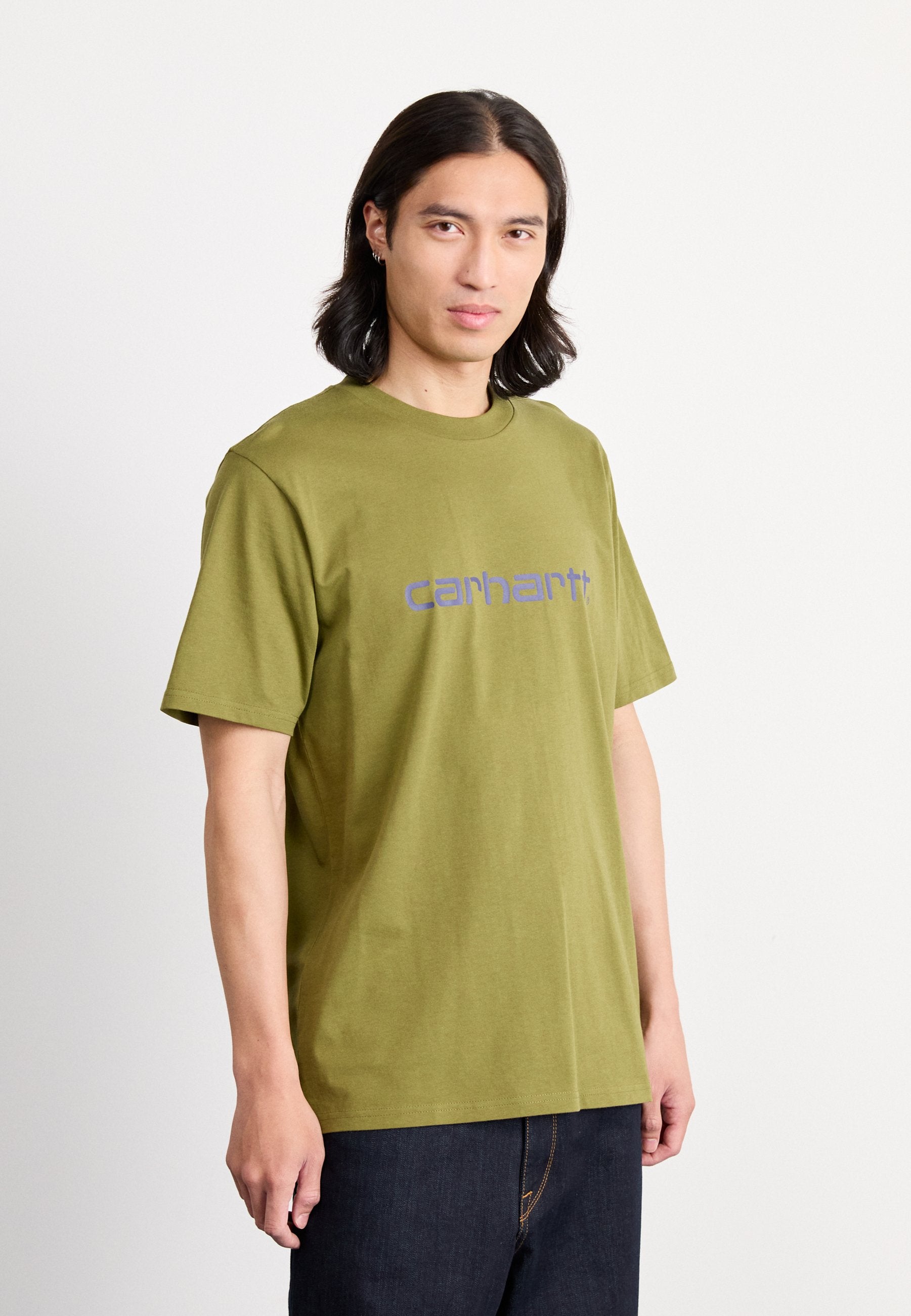 Carhartt Script Tee Capulet/Aura