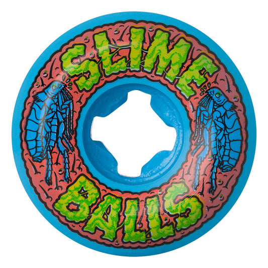 Slime Balls Wheels - Flea Balls Speed Balls Blue 53mm 99a