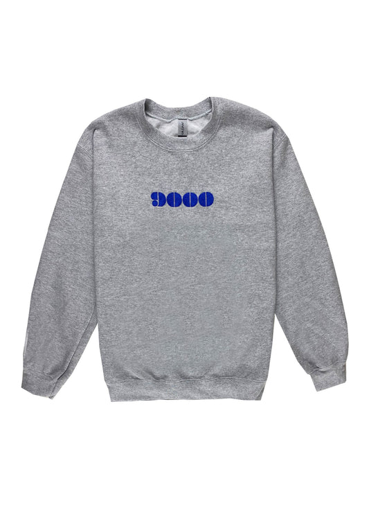 Curb 9000 Crewneck Heather Grey