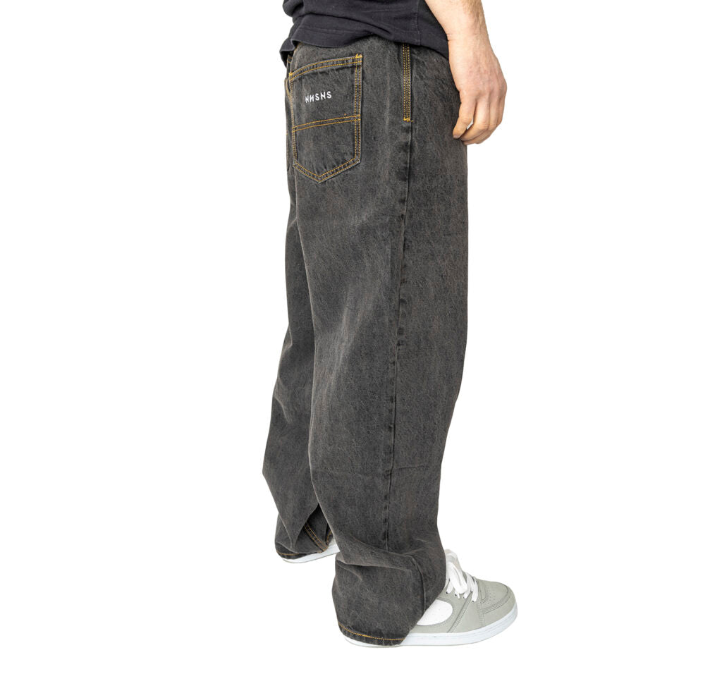 Nnsns Biggerfoot Black Washed Denim Pant