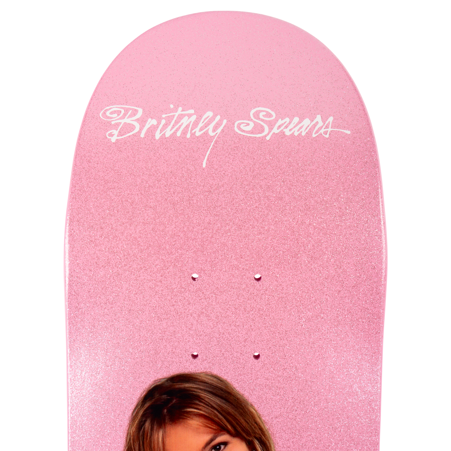 Welcome x Britney Baby One More Time On Popsicle - Pink Glitter 8.25