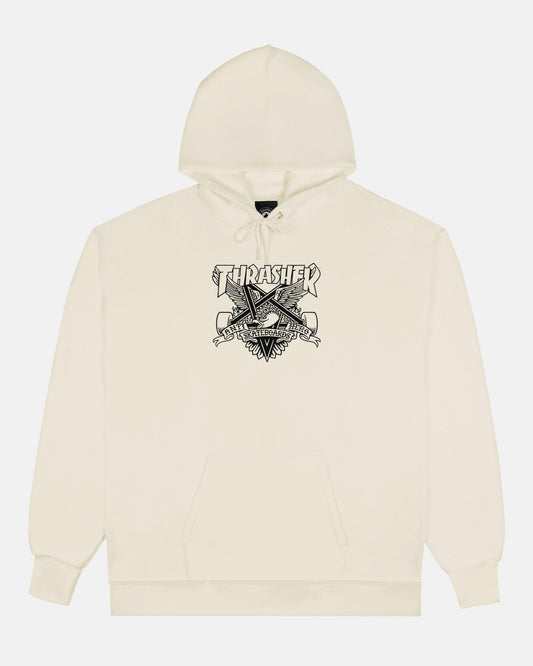 Thrasher x Anti-Hero Eaglegram Hoodie Sand