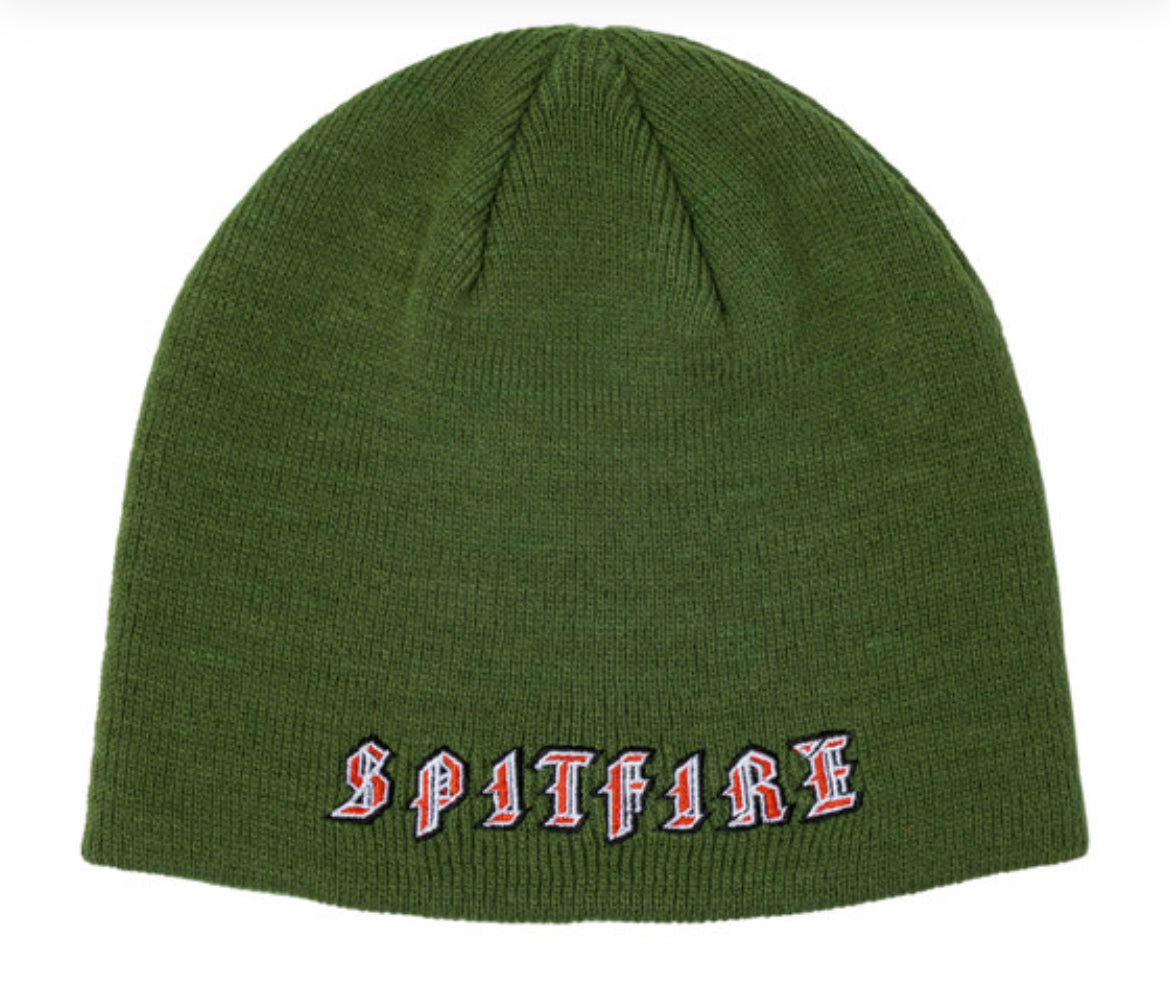 Spitfire Old E Cuff Beanie Olive