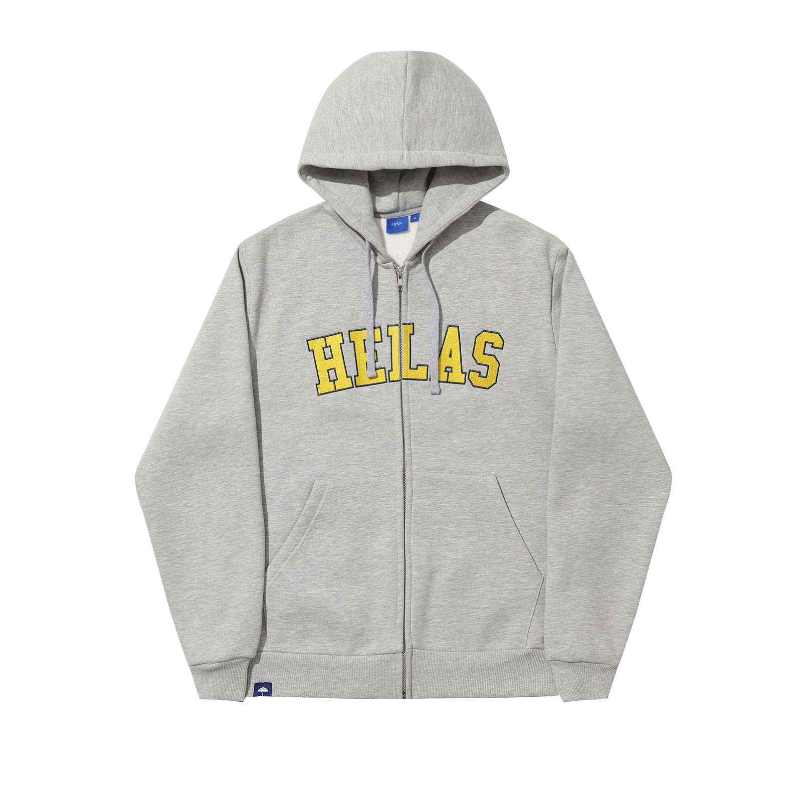 Helas Campus Full Zip Hoodie Heather Grey