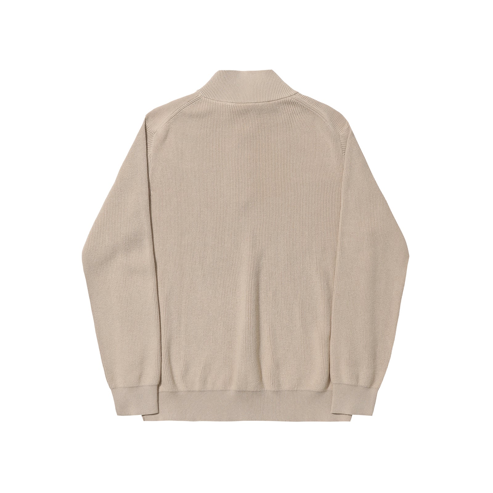 Helas Diploma Quarter Zip Knit Beige