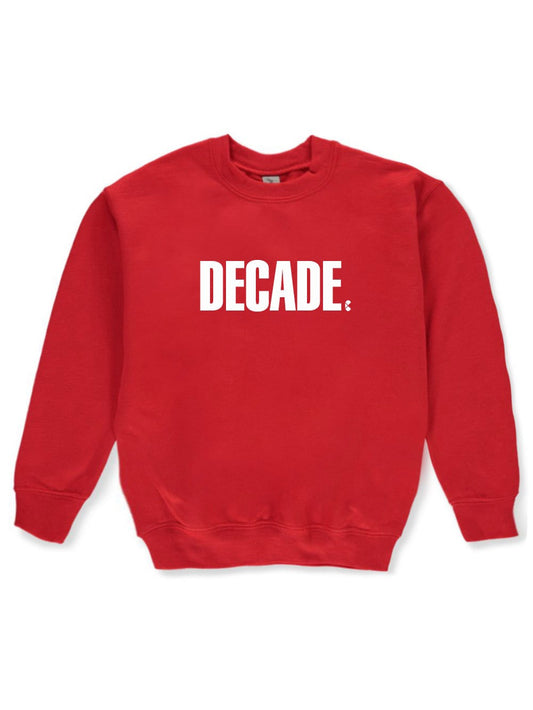 Curb Decade Crewneck Red