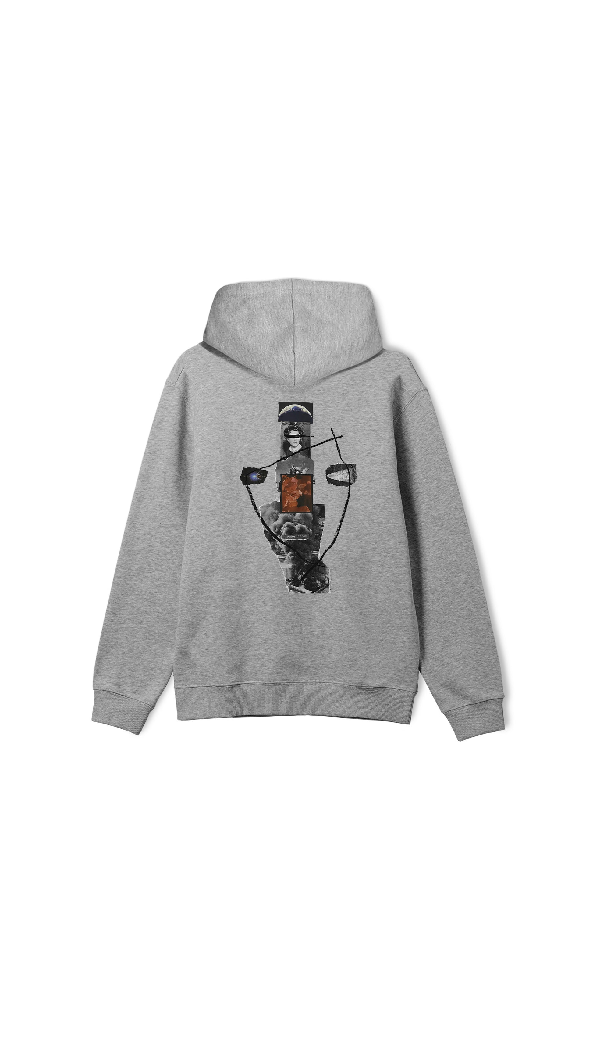 Poetic In The Now Hoodie Heather Grey