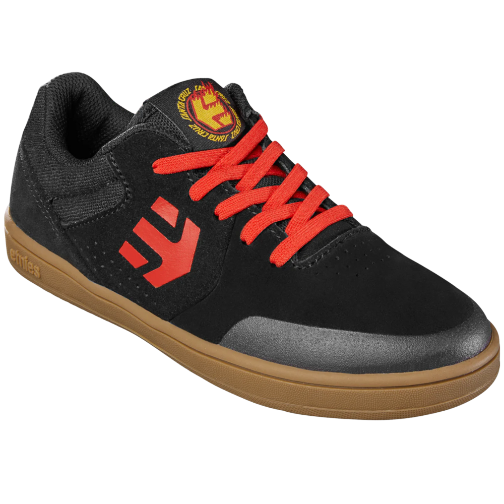 Etnies KIDS Marana x Santa Cruz Black Red Gum