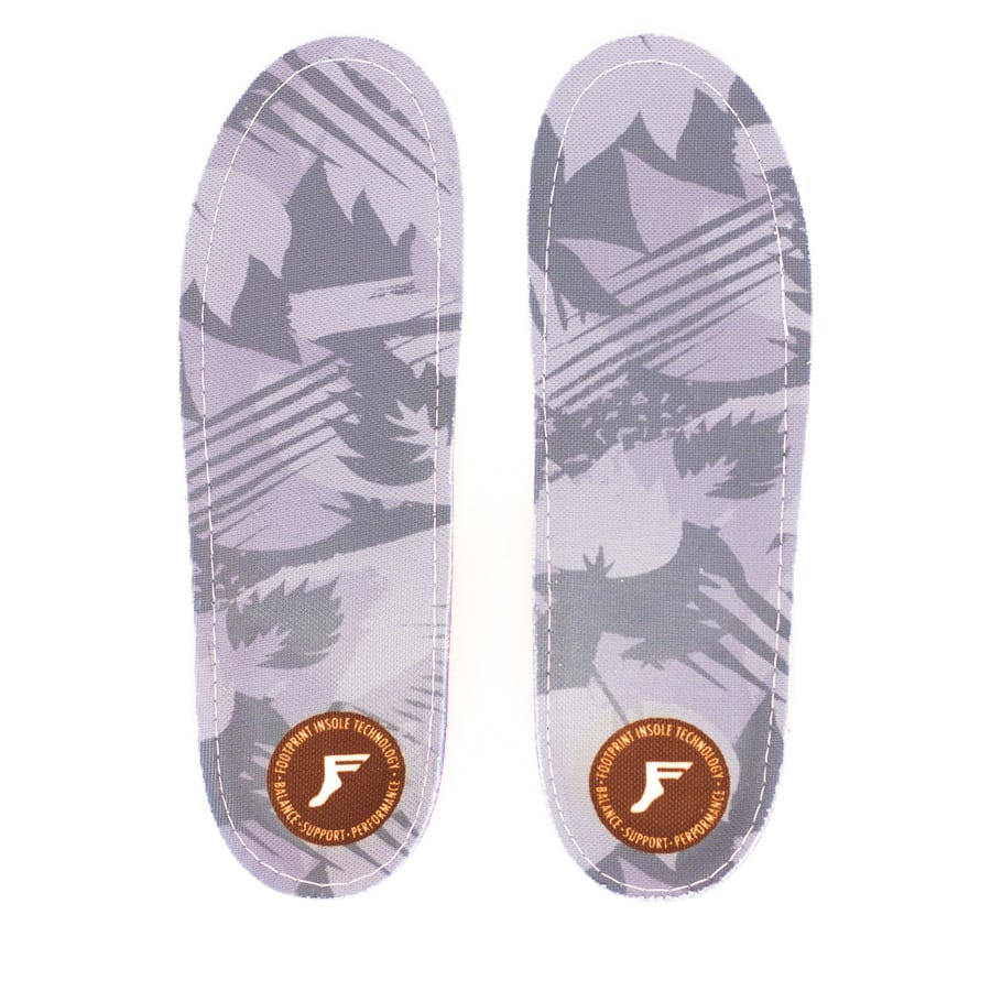 Footprint Insoles - Gamechangers Custom Othotics Grey Camo 3mm