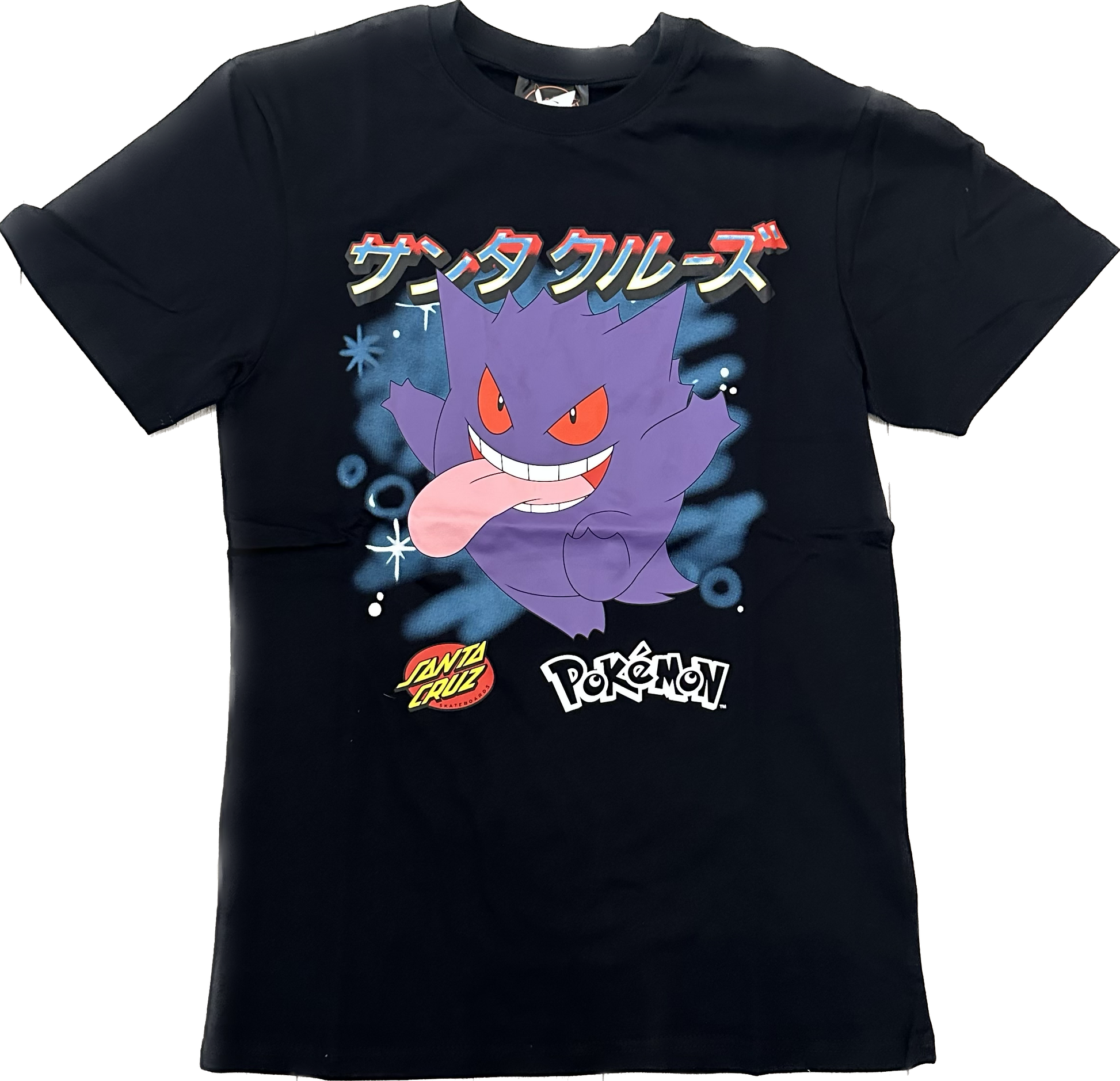 Santa Cruz x Pokemon Ghost Type 3 Tee Black