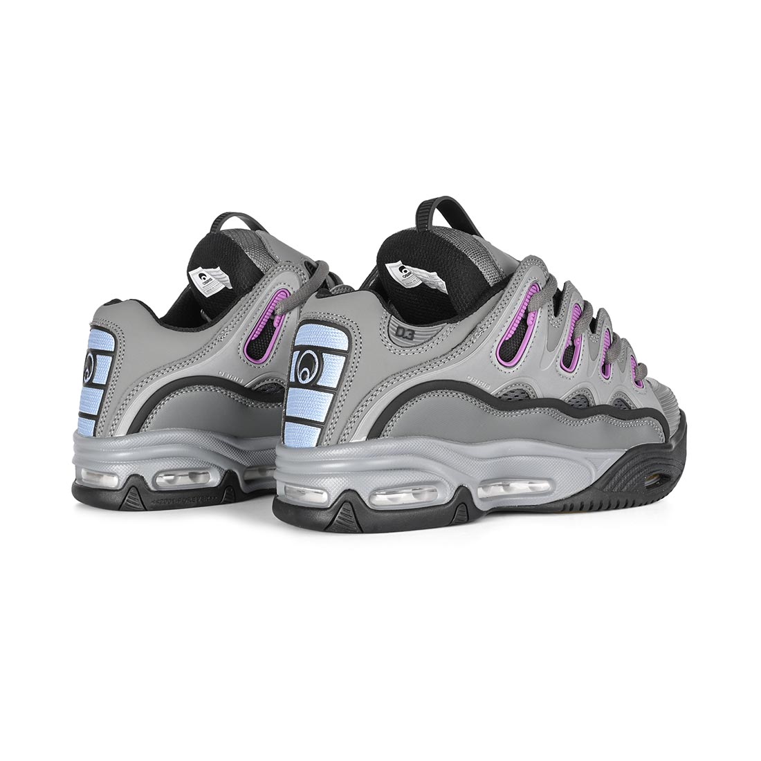 Osiris D3 2001 Grey/Purple/Yellow