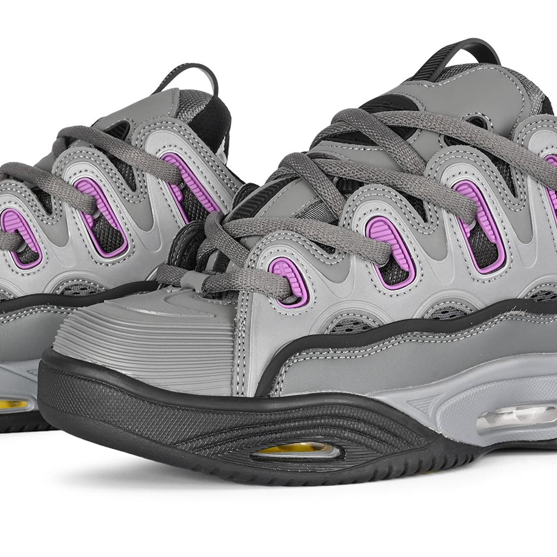 Osiris D3 2001 Grey/Purple/Yellow