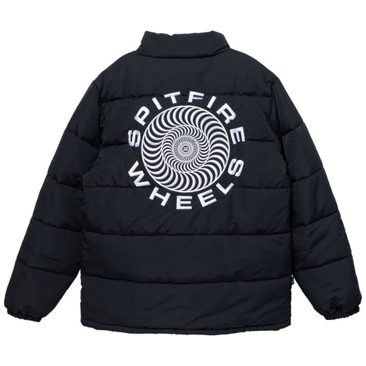 Spitfire Jacket CLS 87 Swirl Puff Black/White