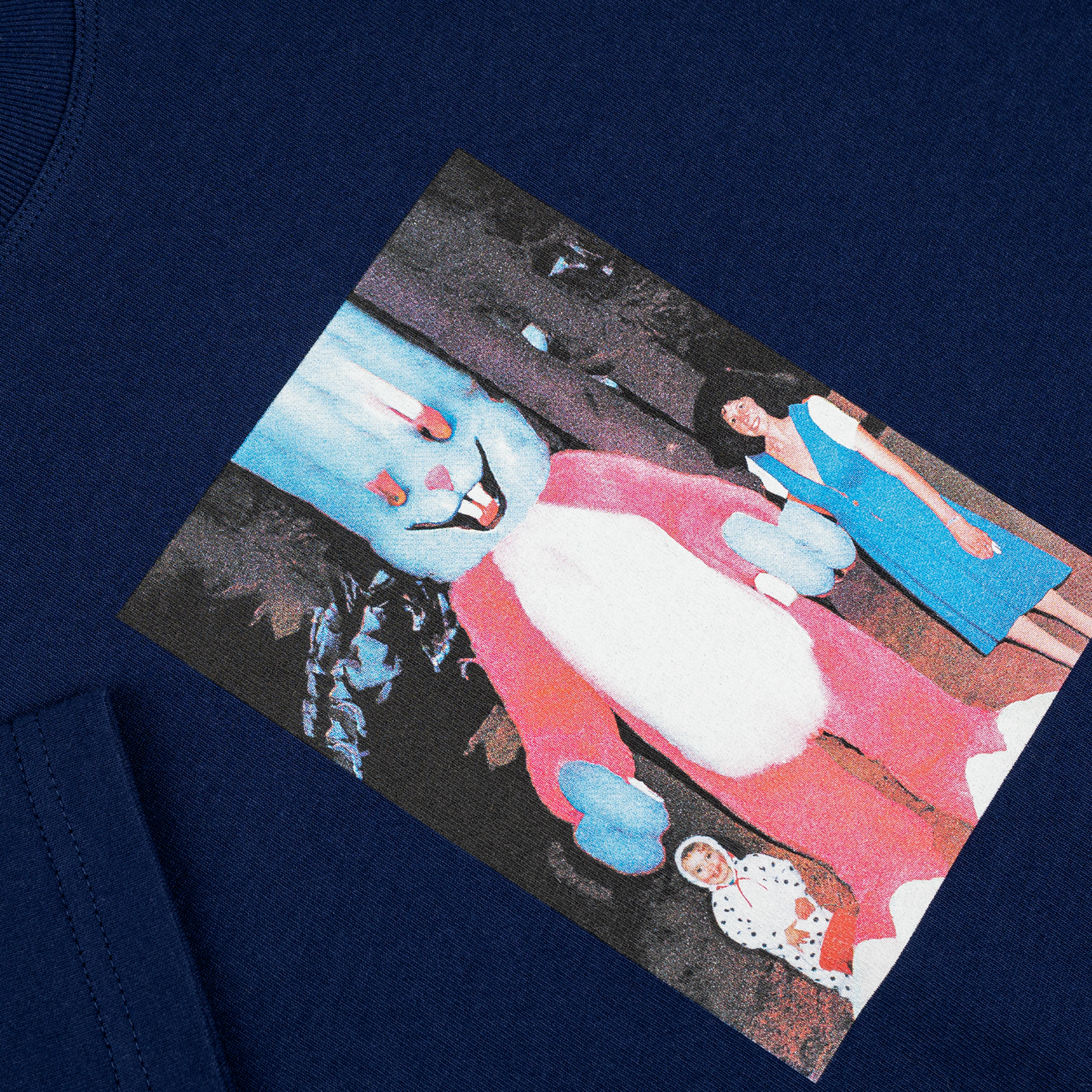 Polar Bunny Tee Dark Blue