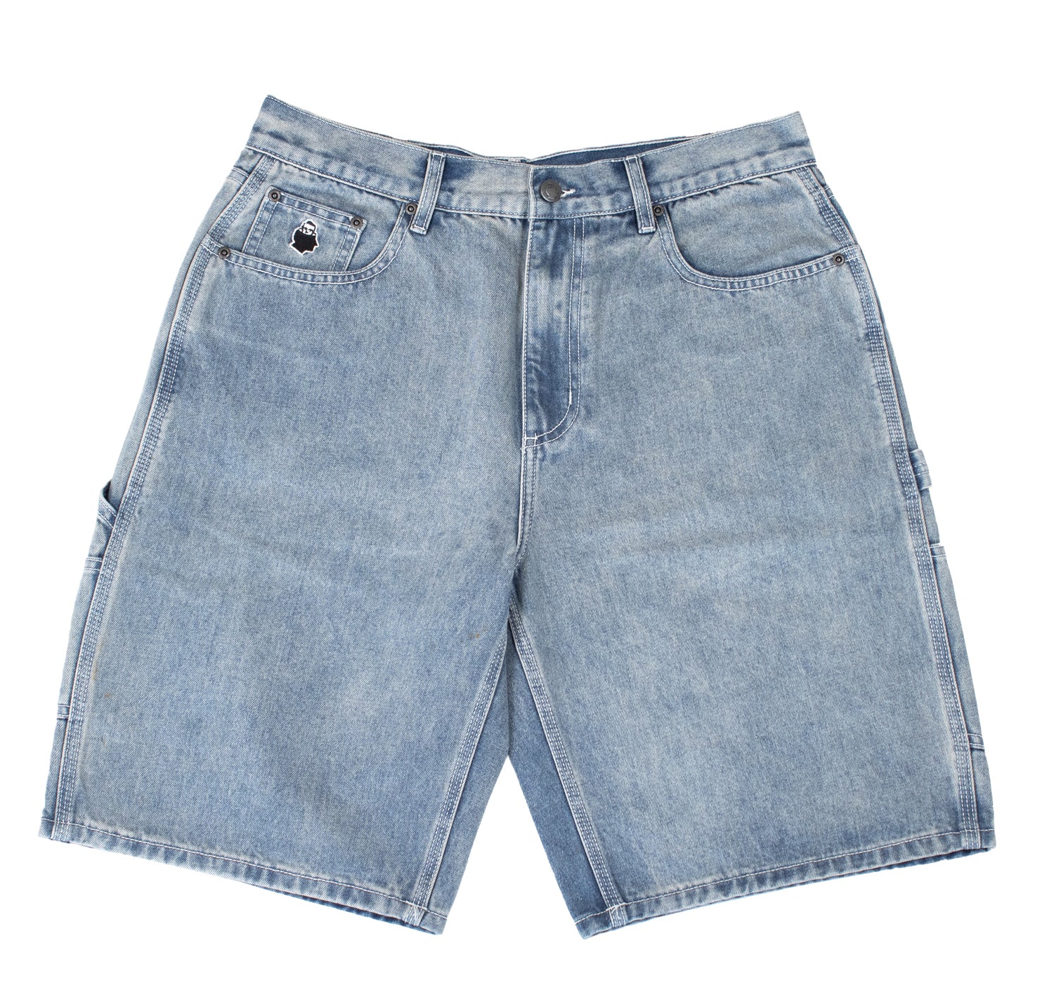 Nnsns Yeti Short Light Stone Washed Denim