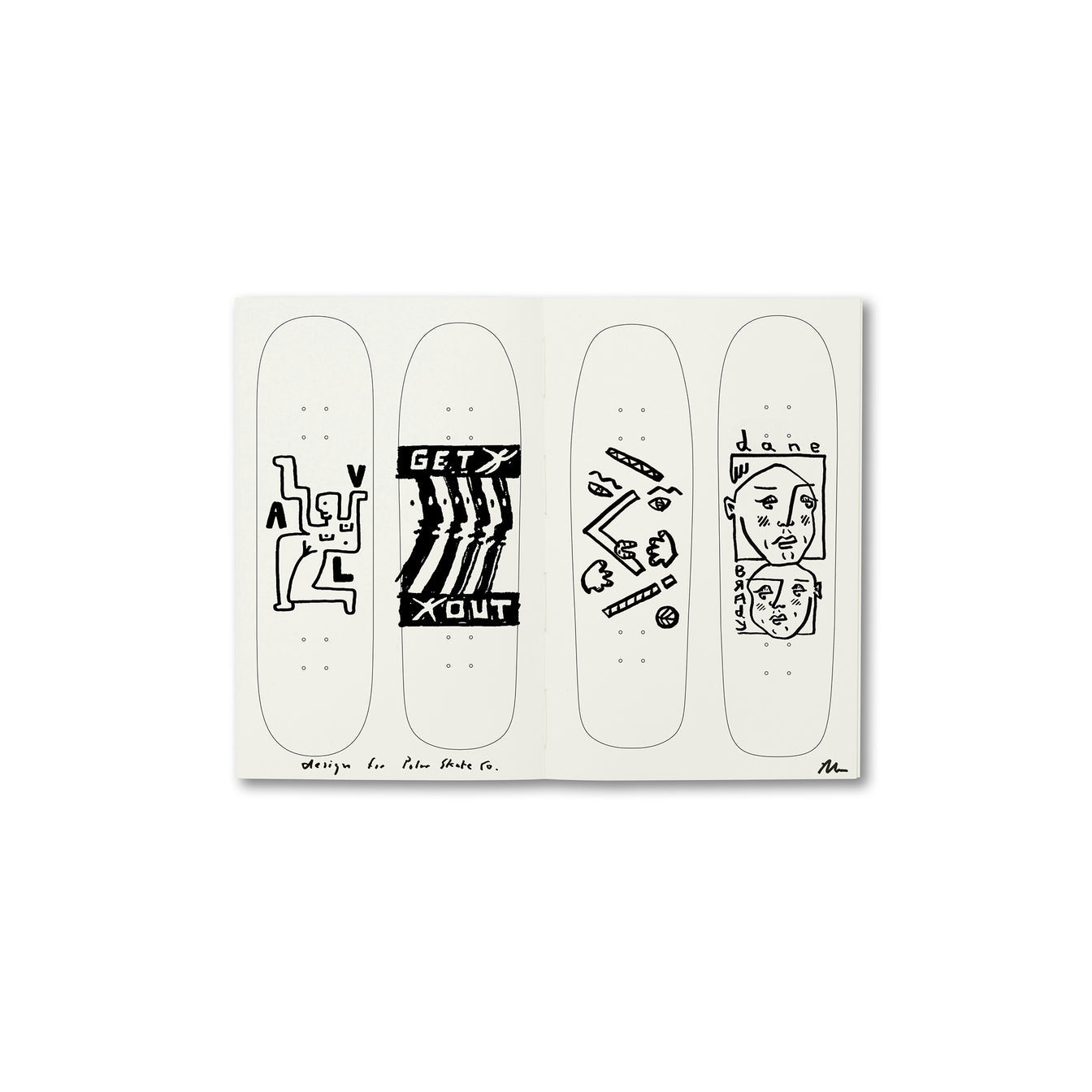 PITH® | YUZU | POLAR SKATE CO. DECK BOOK - ORANGE