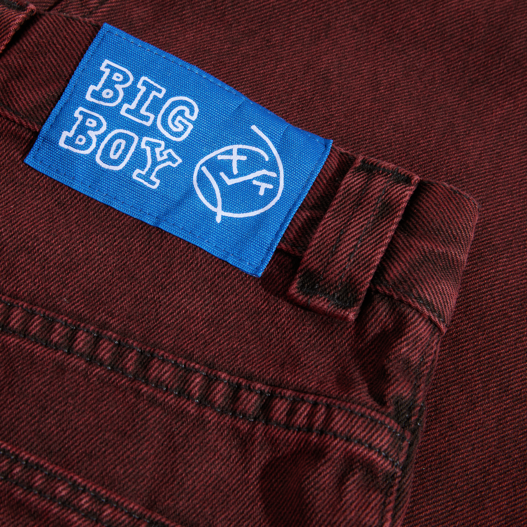 Polar Big Boy Jeans Red Black