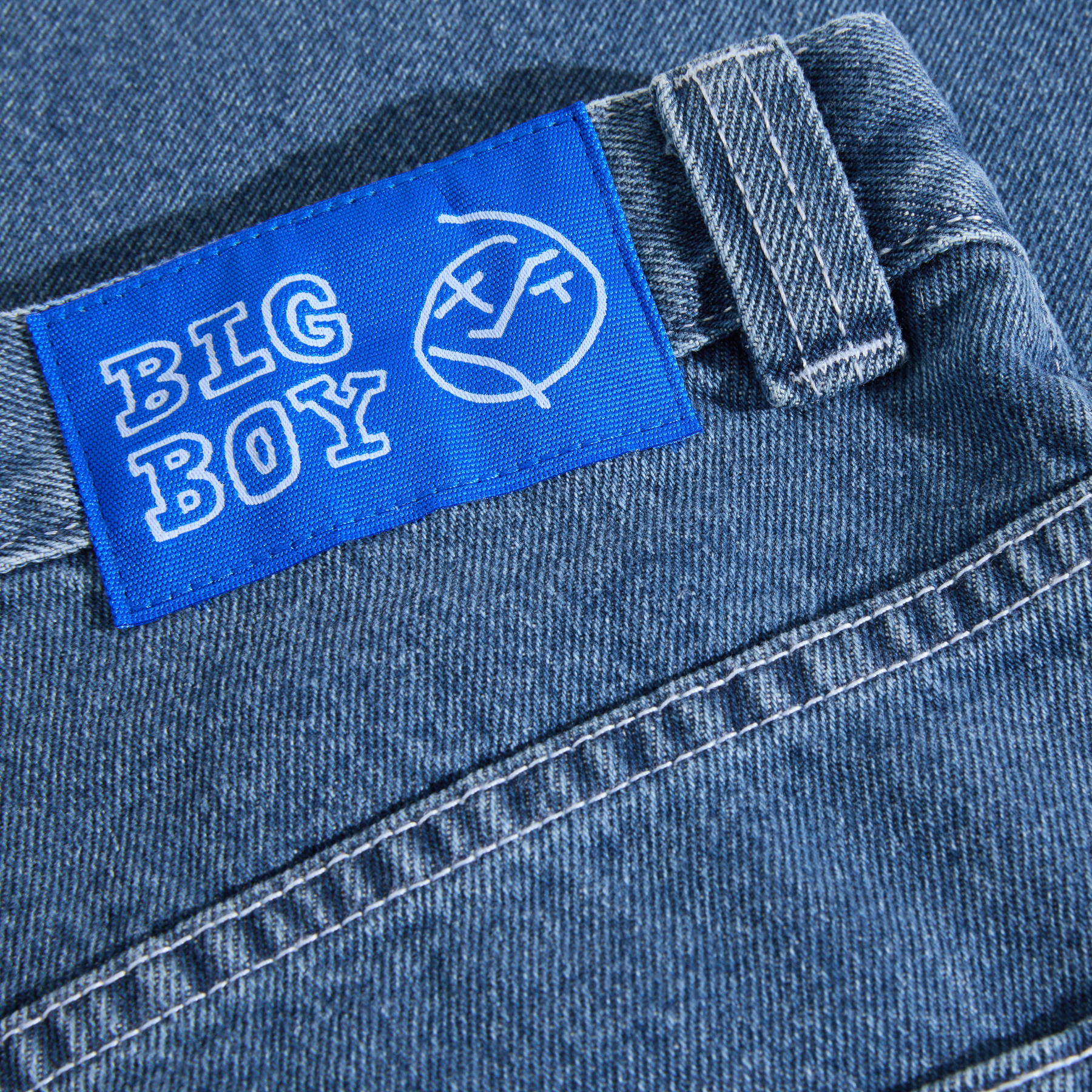 Polar Big Boy Work Pants Blue Wash