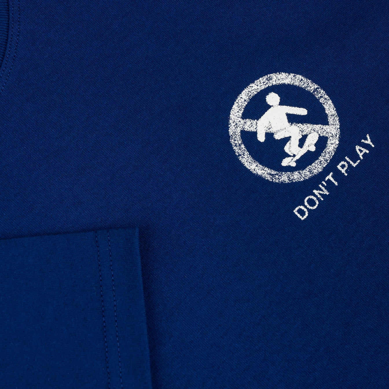 Polar Don't Play Tee Deep Royal Blue