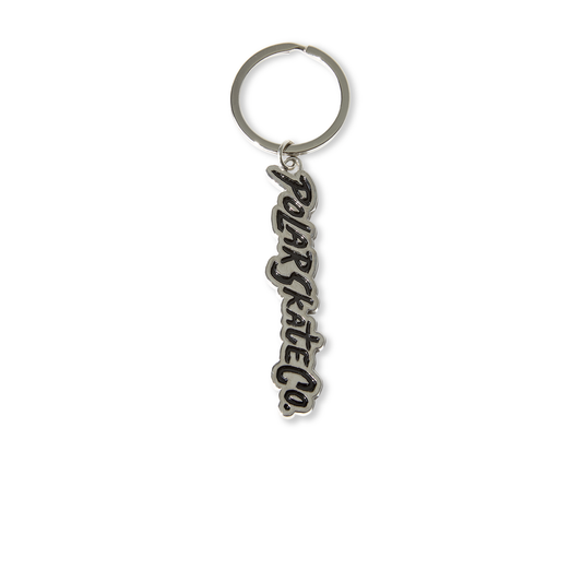 Polar Surf Logo Keychain Black