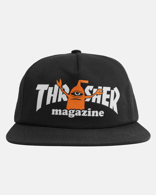 Thrasher x Toy Machine Sect Snapback Black