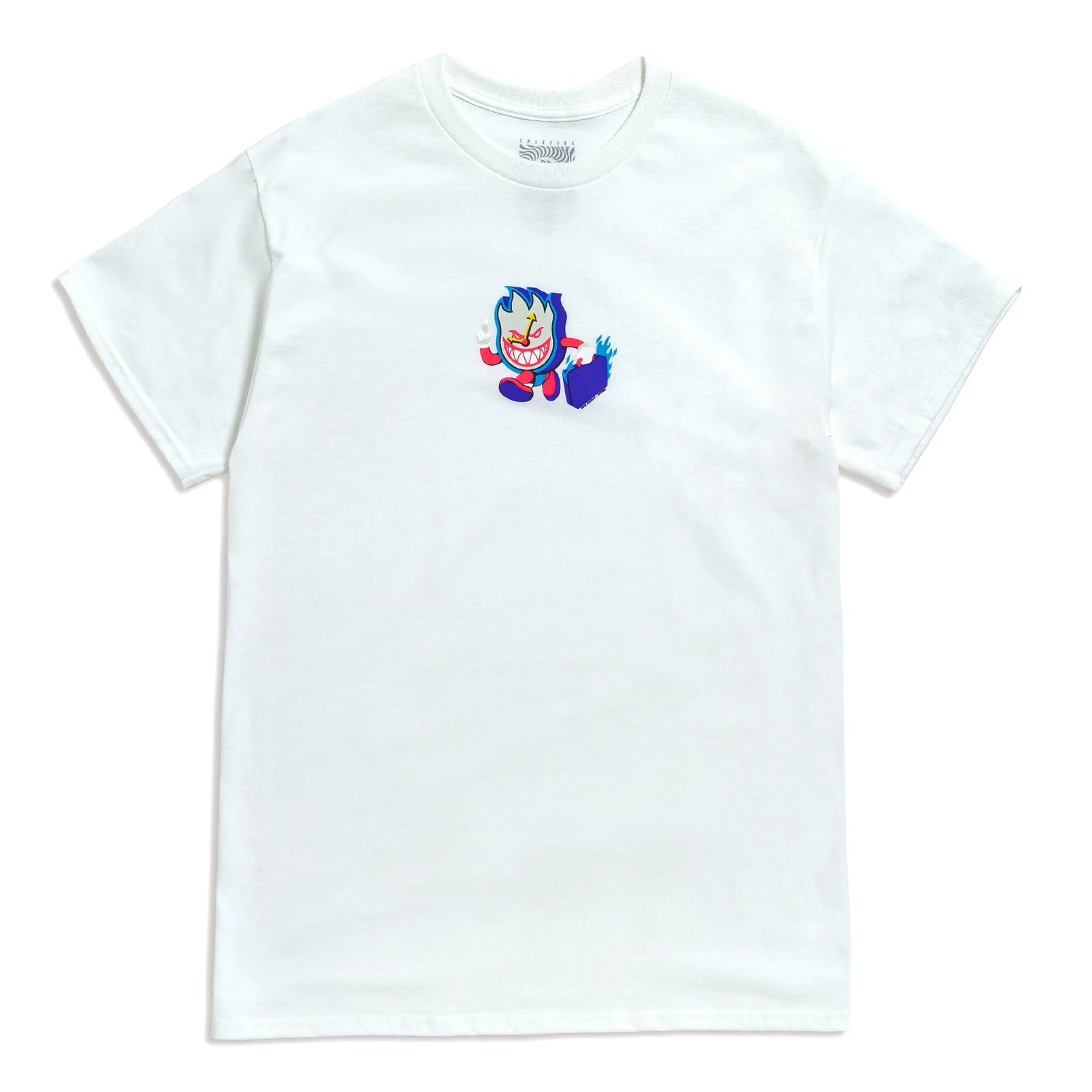 Spitfire x Sci Fi Burning Time Tee White