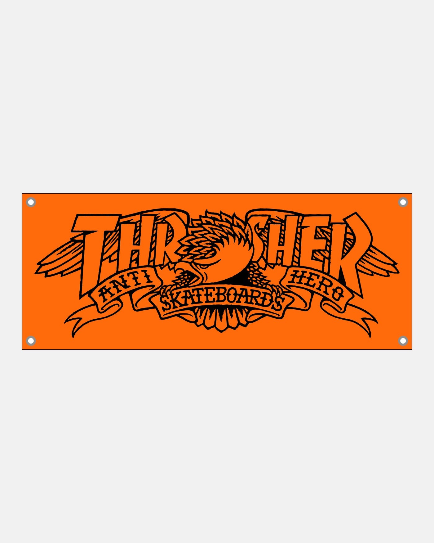 Thrasher x Anti-Hero Banner Orange