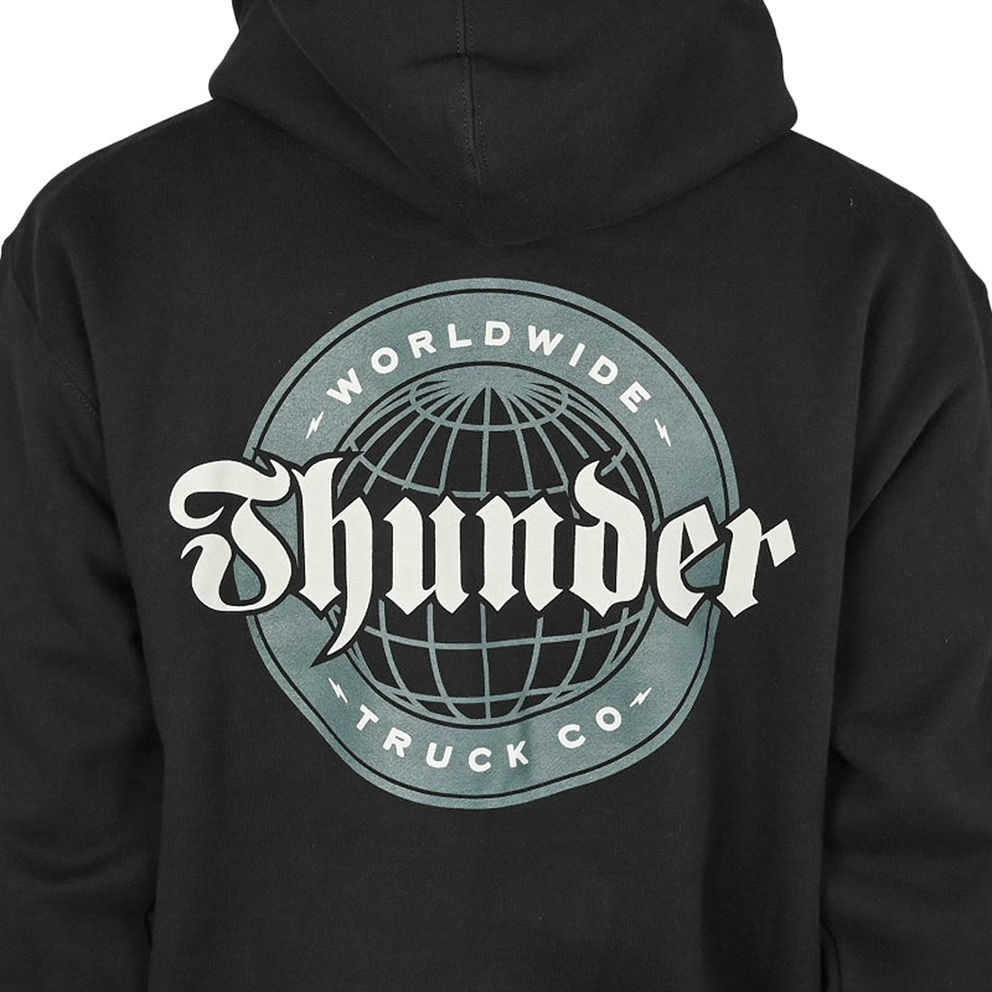 Thunder Worldwide Zip Hood Black/Grey/Green