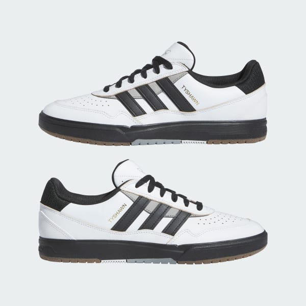 ADIDAS TYSHAWN II Crystal White/Core Black/Charcoal Solid Grey