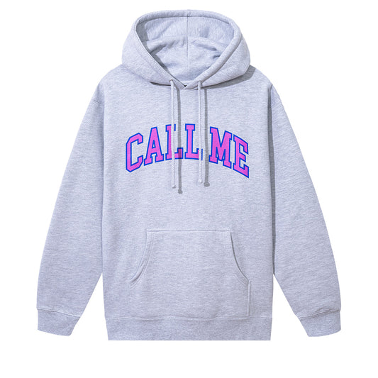 Call Me 917 - Call Me Hoodie - Heather  Grey