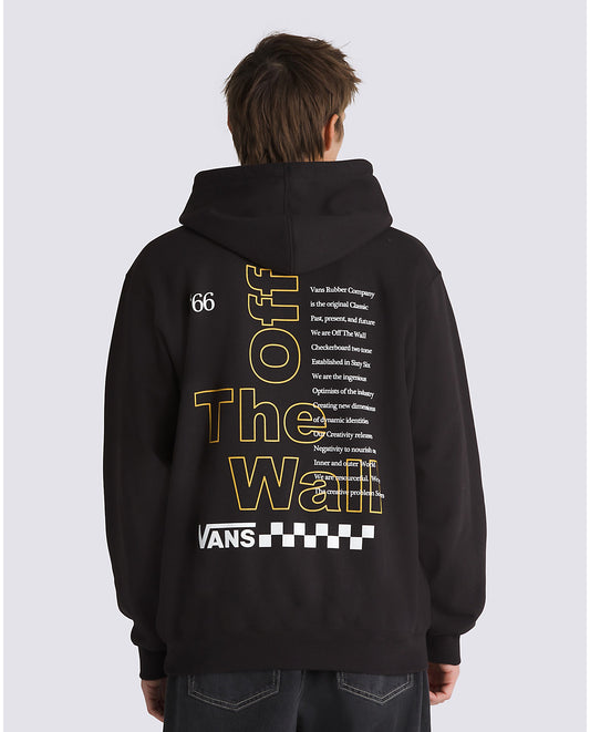 Vans Posted Loose Pullover Hood Black