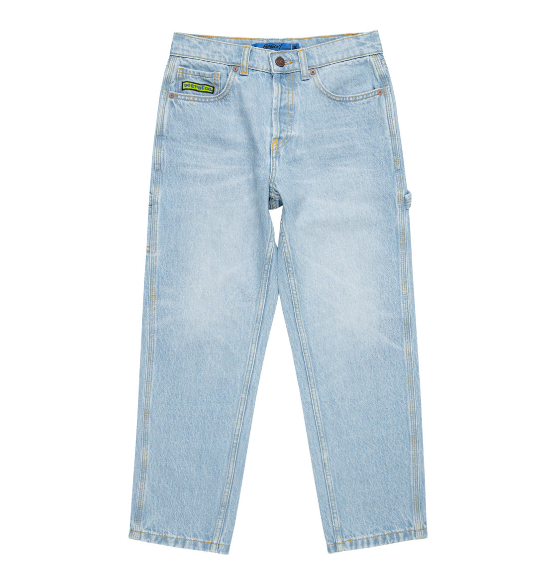 DC Worker Baggy Light Blue Carpenter Denim Youth Pant Boy