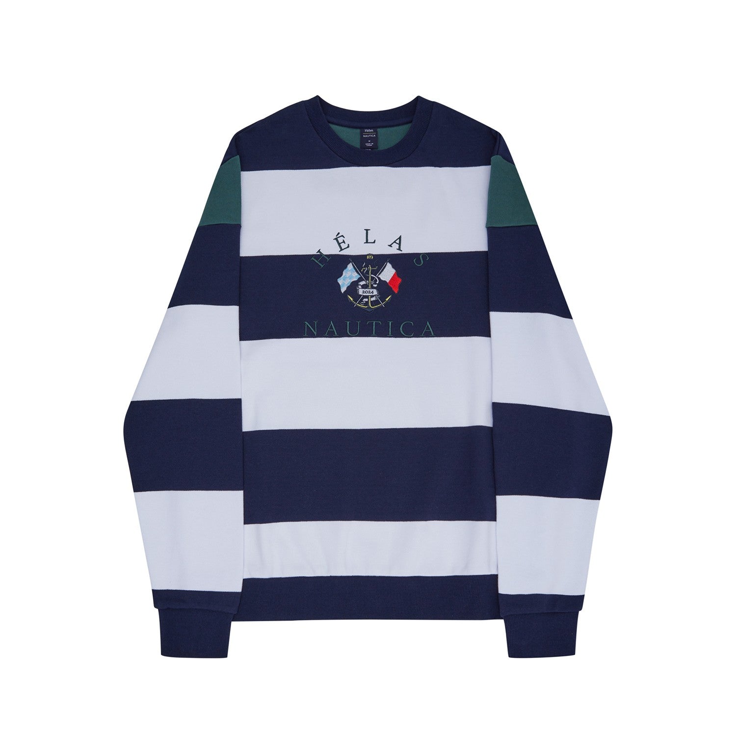 Nautica X Helas Crewneck Navy/White