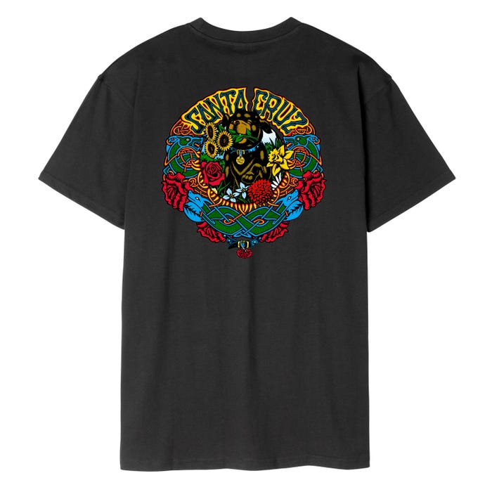 Santa Cruz Dressen Mash Up Opus Tee Black