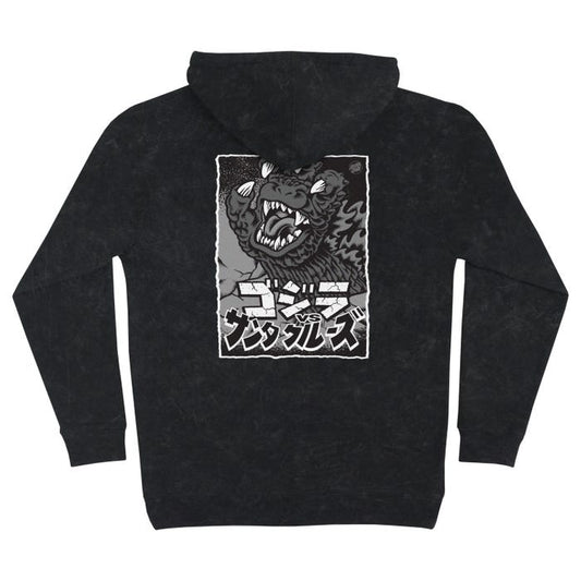 Santa Cruz x Godzilla Hand Hood Black