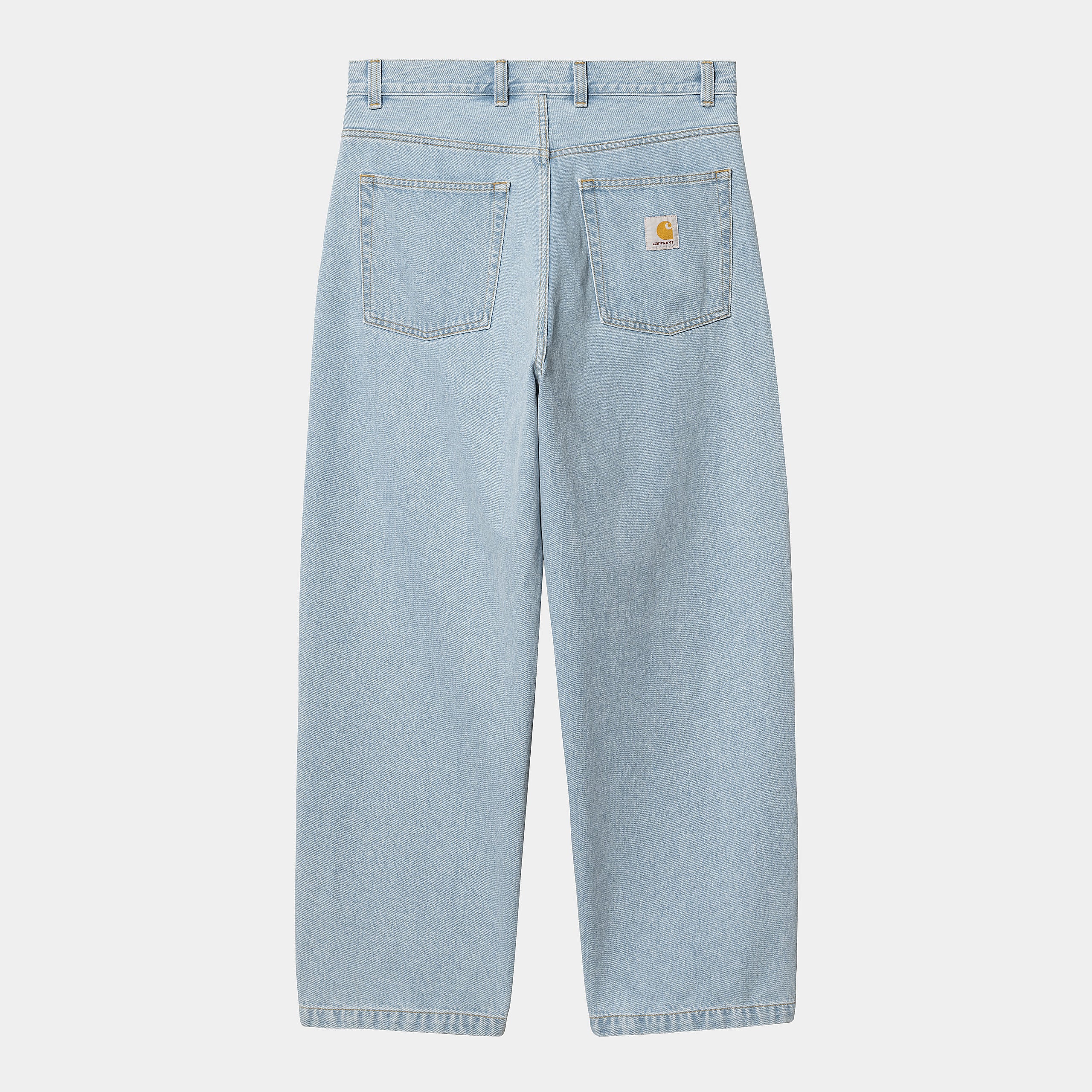 Carhartt WIP Brandon Pant Blue Heavy Stone Bleached