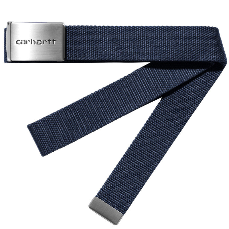 Carhartt WIP Clip Belt Chrome Air Force Blue