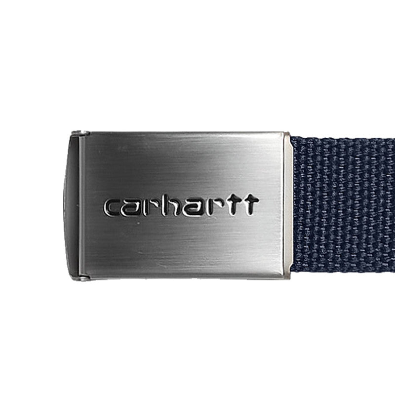 Carhartt WIP Clip Belt Chrome Air Force Blue