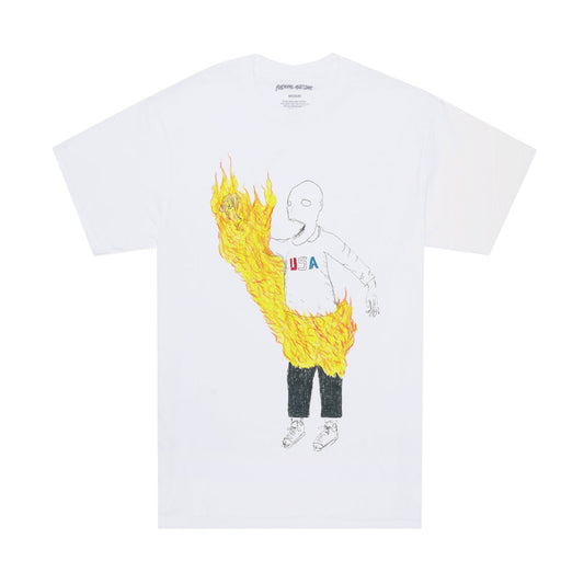 FA Life In The USA Tee White